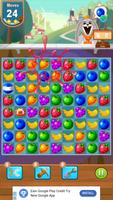 Candy Juice Fresh- Match 3 Puzzle captura de pantalla 3