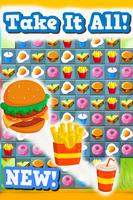 Match 3 : Burger And Soda screenshot 2