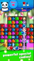 Sweet Candy : Match-3 Story اسکرین شاٹ 1