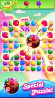 Fruit Candy Smash - Juice Splash Free Match 3 Game plakat