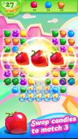 Fruit Candy Smash - Juice Splash Free Match 3 Game screenshot 1