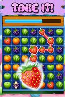 Match 3 Fruit Jungle تصوير الشاشة 2