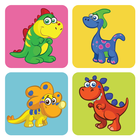 Dinosaur Memory Games for Kids ไอคอน