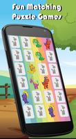 Dinosaur Memory Games for Kids syot layar 1