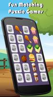 Foods Match Memory Games Kids screenshot 1