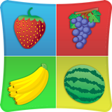 Fruits Match Memory Games Kids icône