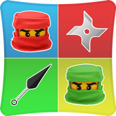 Ninja Match Memory Games Kids-icoon