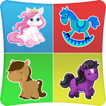 Pony Match Memory Games Kids