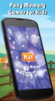 Pony Match Memory Games Kids plakat