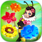 balayeuse abeille - nouveau match 3 jeux icône