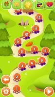 kelinci pesona buah hutan - match gratis permainan screenshot 2