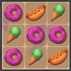 Fast Food Crush - Match 3 Game Free icône