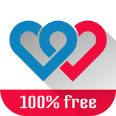 Free Dating App - Meet Local Singles - Flirt Chat आइकन