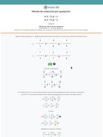 Sistemas de  ecuaciones lineales   2 x 2 Screenshot 3