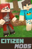 Citizen Mods For MinecraftPE 海報