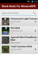 Block Mods For MinecraftPE capture d'écran 1