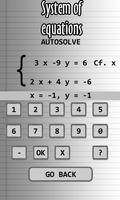 System of equations capture d'écran 3