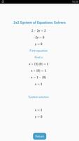 2x2 System of Equation Solvers ảnh chụp màn hình 3