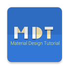Material Design Tutorial ícone