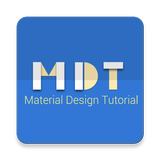 Material Design Tutorial ícone