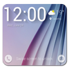 آیکون‌ Lock Screen Galaxy S6 Edge