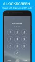 S8 Locker - Fingerprint PIN code Keypad Lockscreen Affiche
