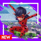 Ladybug Wallpaper and Cat Noir アイコン