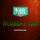 Reminder M8 Zeichen