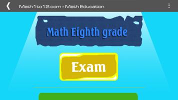 Eighth grade math 포스터