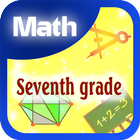 Seventh grade math icône