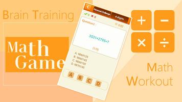 Hardest Math Games – Brain Training, Math Workout syot layar 2
