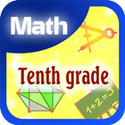 Tenth grade math icône