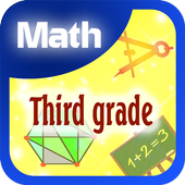 Third grade math icon