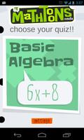 Algebra Basics poster
