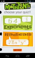 Math Exponents poster