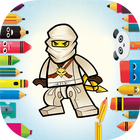 Lego Ninjago Drawing Books for  Kids icône