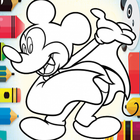 Mickey Mouse Drawing Kids Books icône
