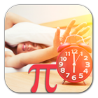 Math Alarm Clock App icône