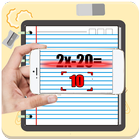 Math camera Solution Simulator icon