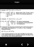 Mathematics Formula Algebra capture d'écran 2
