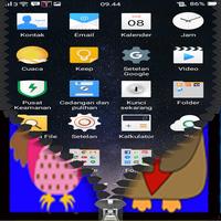Owl Screen Lock 2017 screenshot 1