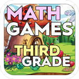 Third Grade Math Game FREE biểu tượng