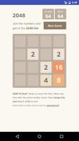 2048 Classic Math Puzzle Affiche