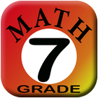 Math Quiz Grade 7 圖標