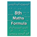 8th maths formula aplikacja