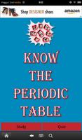 Know the Periodic Table Affiche