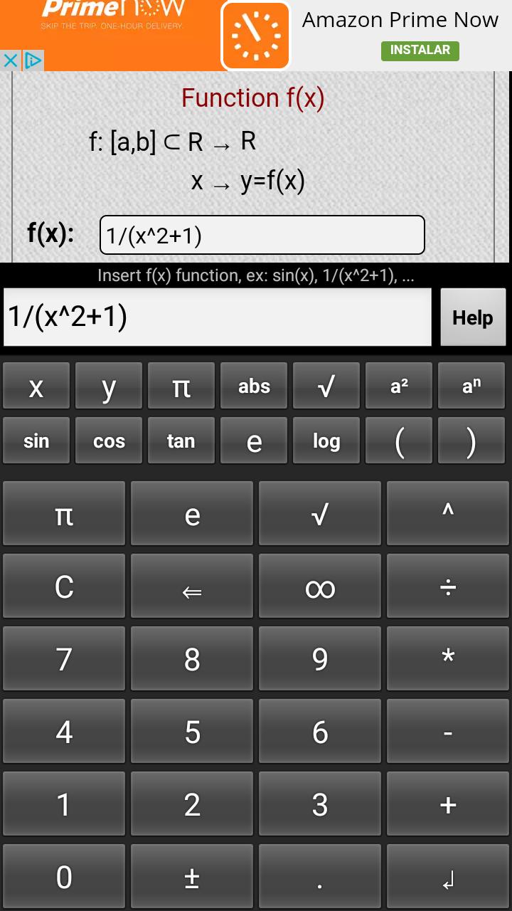 Descarga de APK de Calculadora de integrales para Android