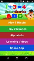 Basic Math Sum Game - Kids Learning Poster