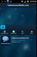 TalktainmentRadio.com الملصق