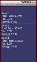 Discount Calculator screenshot 2